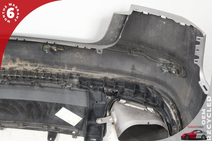 2016-2018 Audi A6 C7 Rear S-Line Bumper Cover Assembly 4G5807511AG Ice Silver Metallic