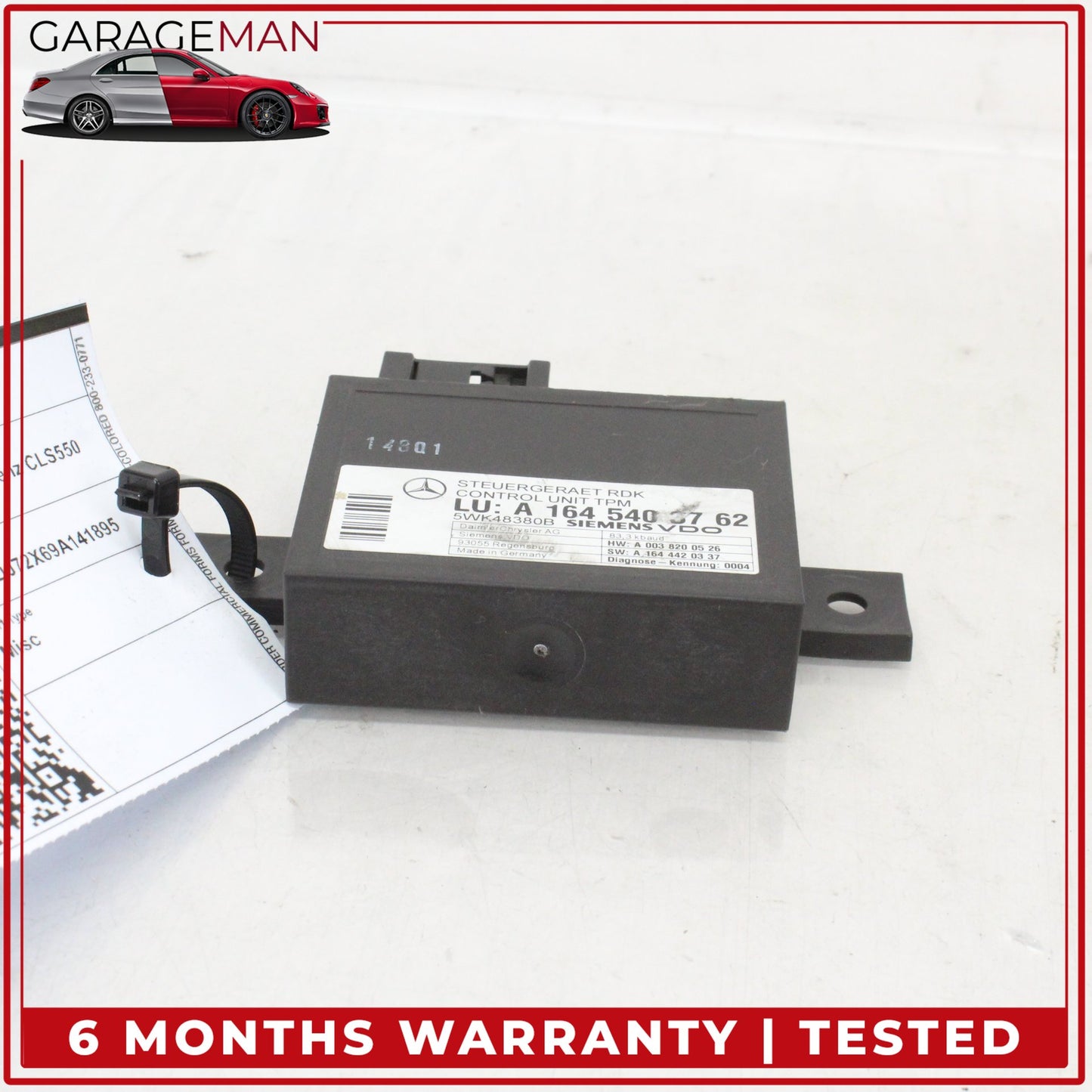 2006-2013 Mercedes W219 CLS550 TPMS Tire Pressure Sensor 1645403762 OEM