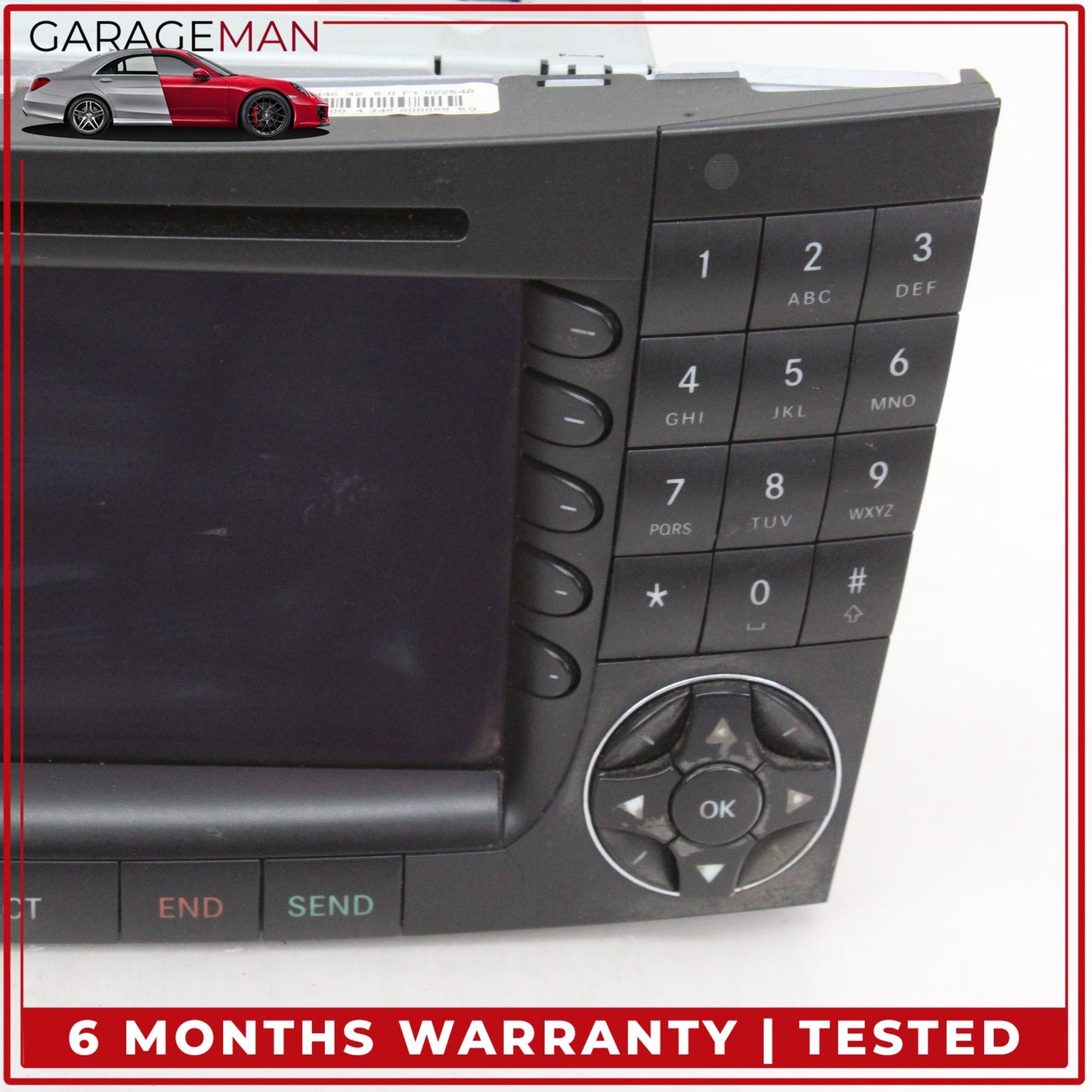 2003-2008 Mercedes W219 CLS500 Command Head Unit Navigation Radio 2118700289 OEM
