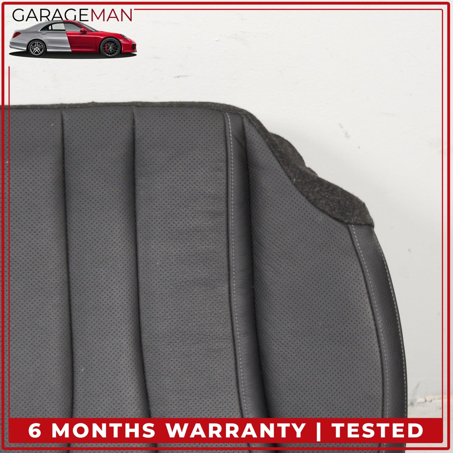 2014-2020 Mercedes W222 S550e Rear Lower Bottom Seat Cushion Black OEM