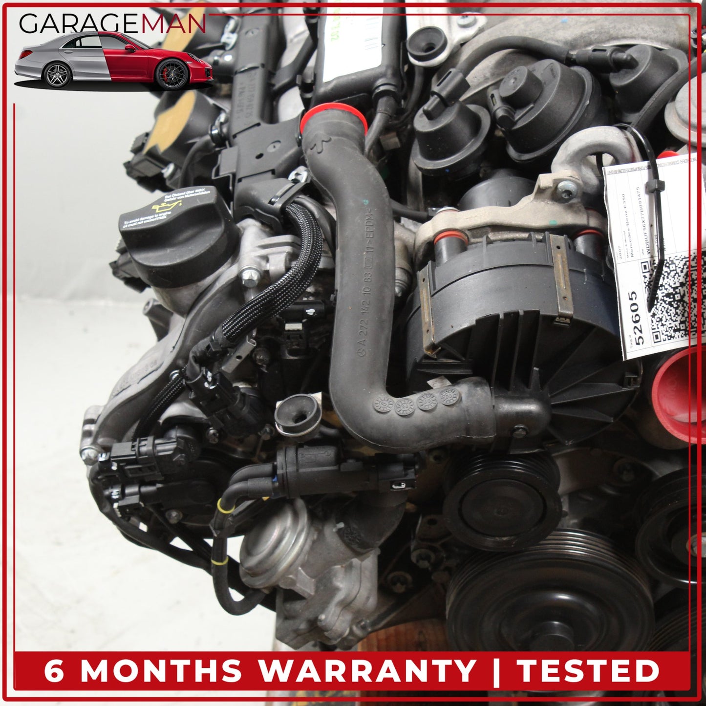 2005-2011 Mercedes W211 E350 CLK350 SLK350 3.5L V6 M272 Engine Motor OEM 142K