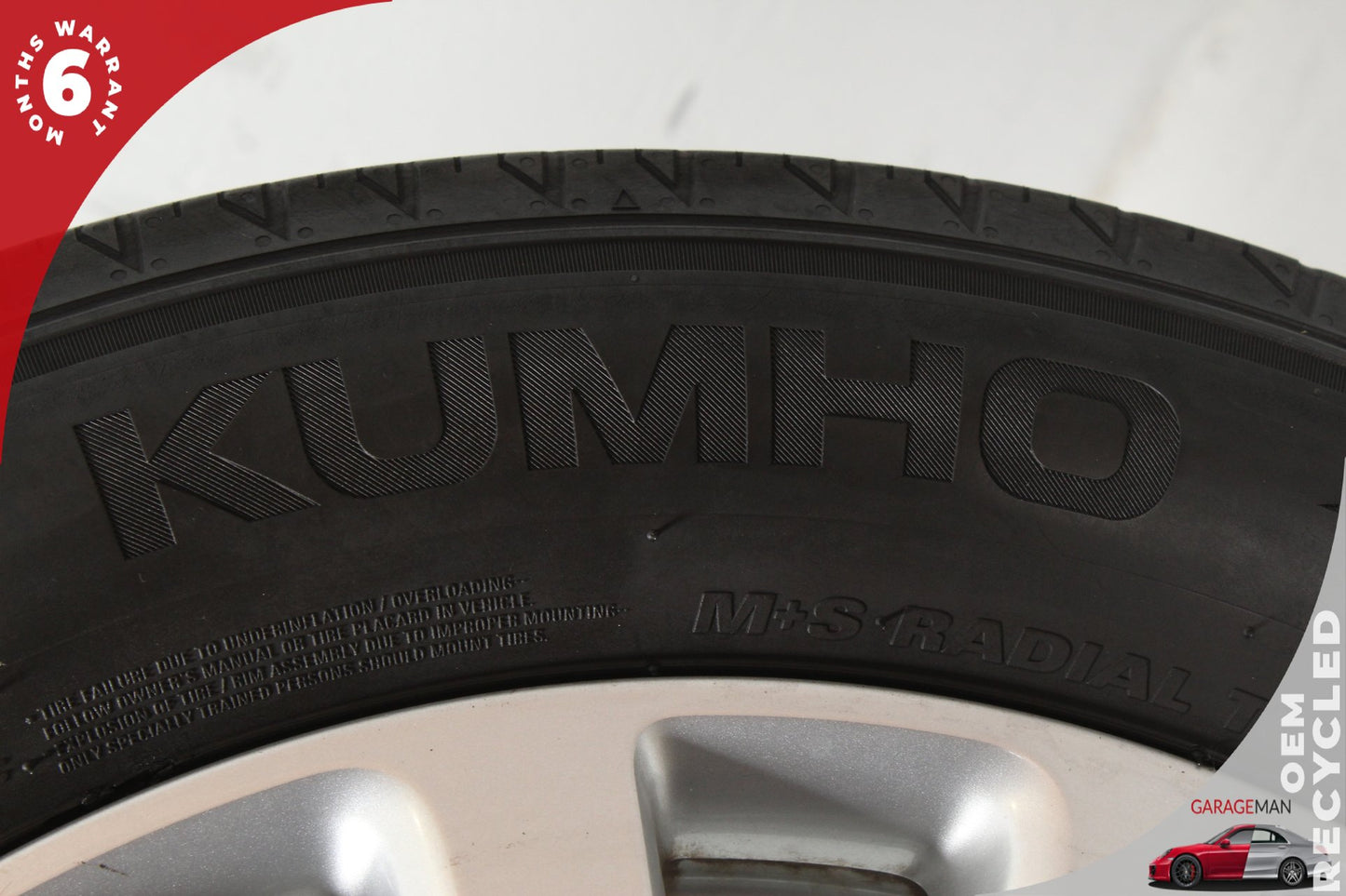 2014-2018 Fiat 500L 13 Spoke Wheel Rim w/ Tire 6.5JX16H2 ET39 735585995 OEM