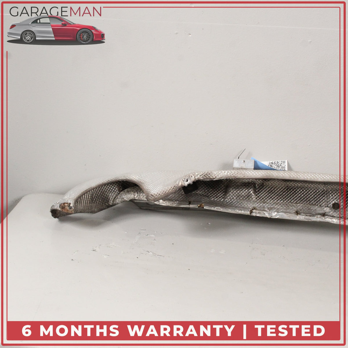 1999-2001 Porsche 911 Rear Bumper Reinforcement Impact Bar w/ Heat Shield OEM