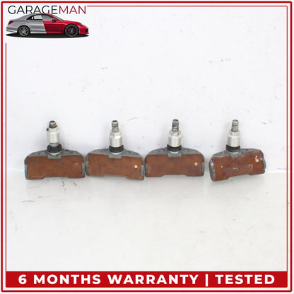 2010-2016 Porsche Panamera 970 TPMS Tire Pressure Monitor Sensor Set of 4 OEM