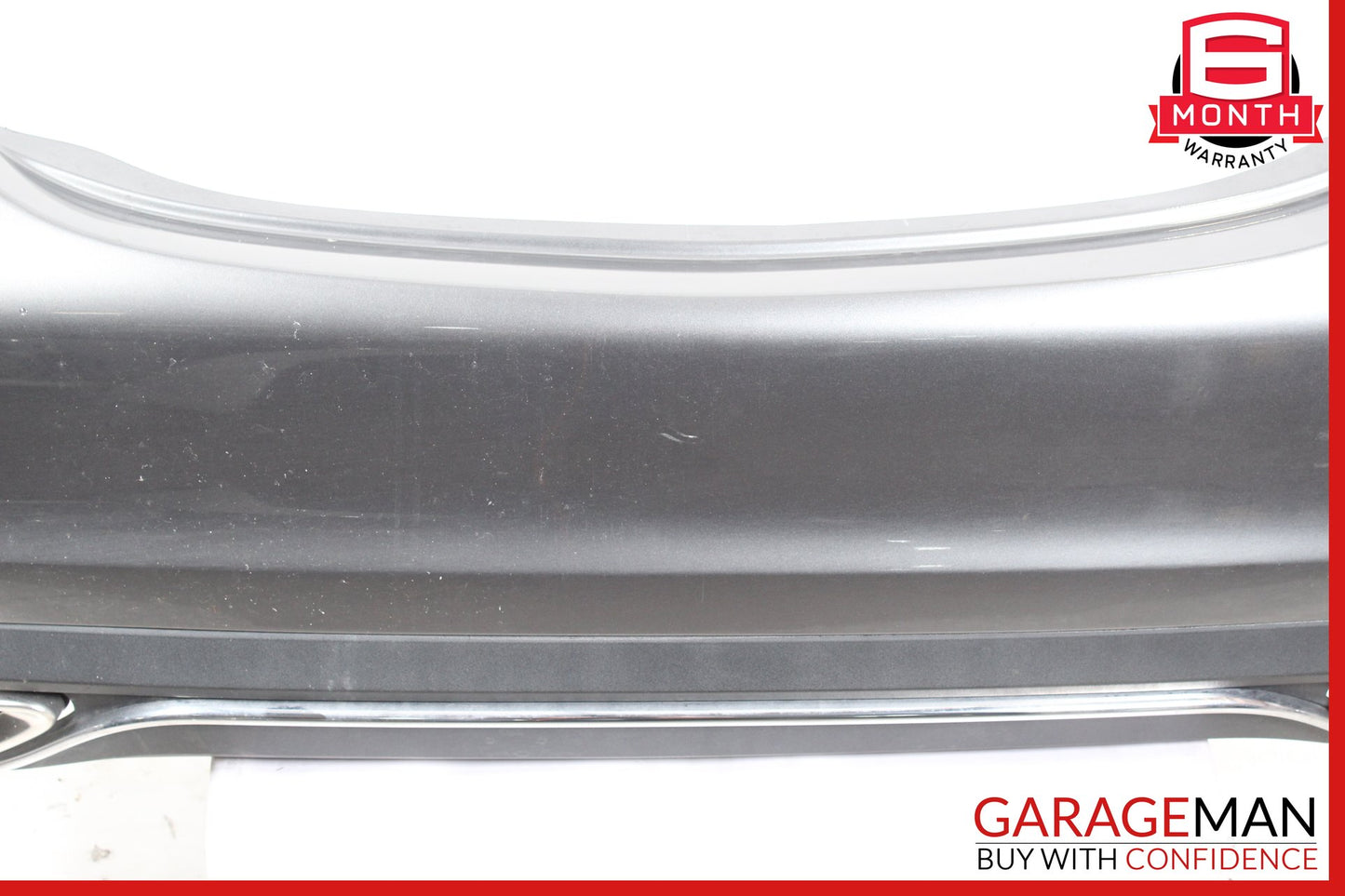 2015-2018 Mercedes W205 C300 C400 Sedan Base Rear Bumper Cover Assembly Gray OEM