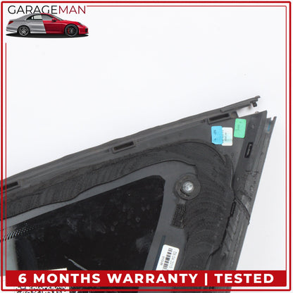 2015-2017 BMW 428i xDrive Gran Coupe Rear Left Side Quarter Window Glass OEM