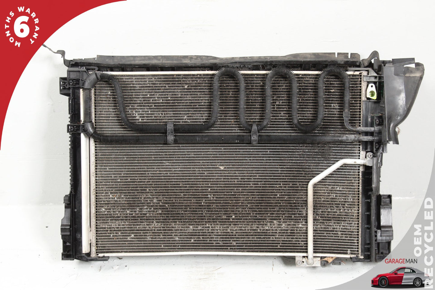 2008-2011 Mercedes W212 E350 Engine Cooling Radiator AC Air A/C Condenser OEM