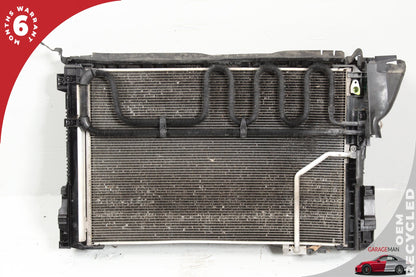 2008-2011 Mercedes W212 E350 Engine Cooling Radiator AC Air A/C Condenser OEM