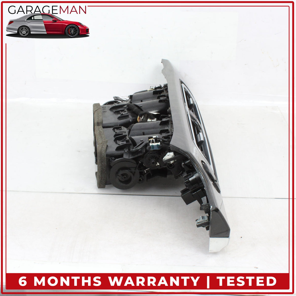 2009-2015 BMW 740i F01 Front Center AC Air Vent w/ Engine Start Stop Switch OEM