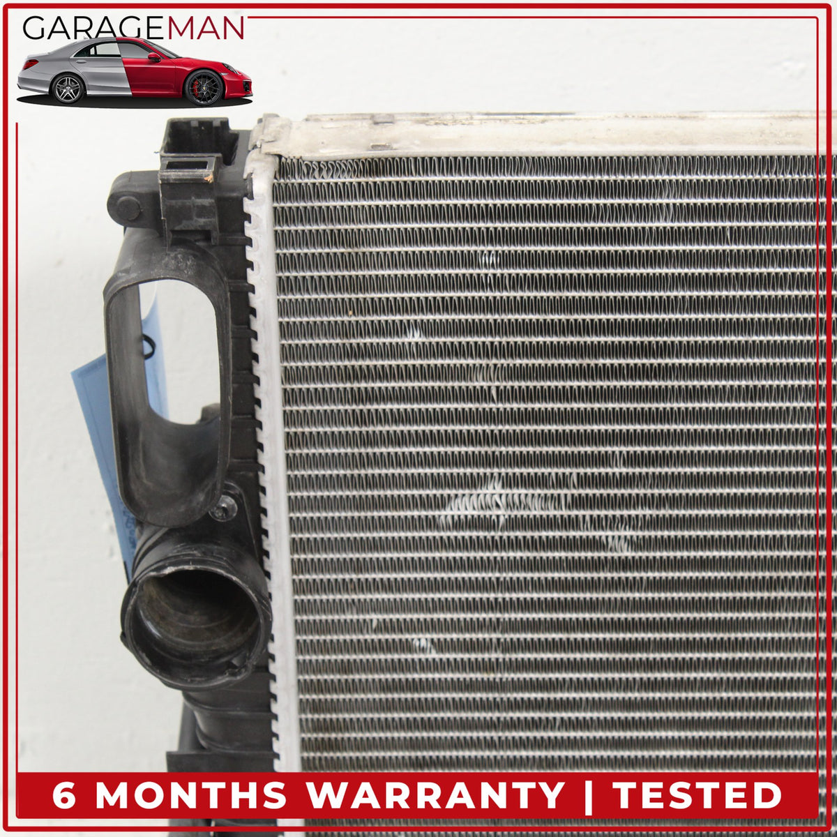 2003-2006 Mercedes W219 CLS500 E500 Water Cooling Radiator AC A/C Condenser OEM