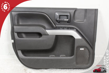 2014-2019 Chevrolet Silverado 1500 Front Left Side Interior Door Trim Panel OEM
