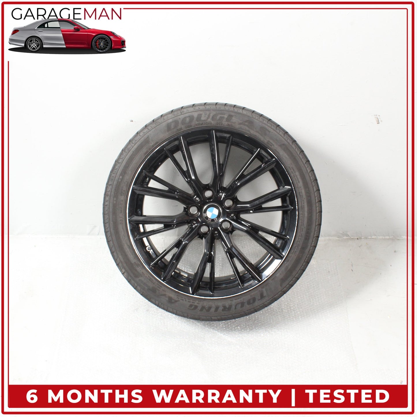 2023-2025 BMW 330i 330e Front or Rear Wheel Rim w/ Tire Black 7.5JX18H2ET25 OEM