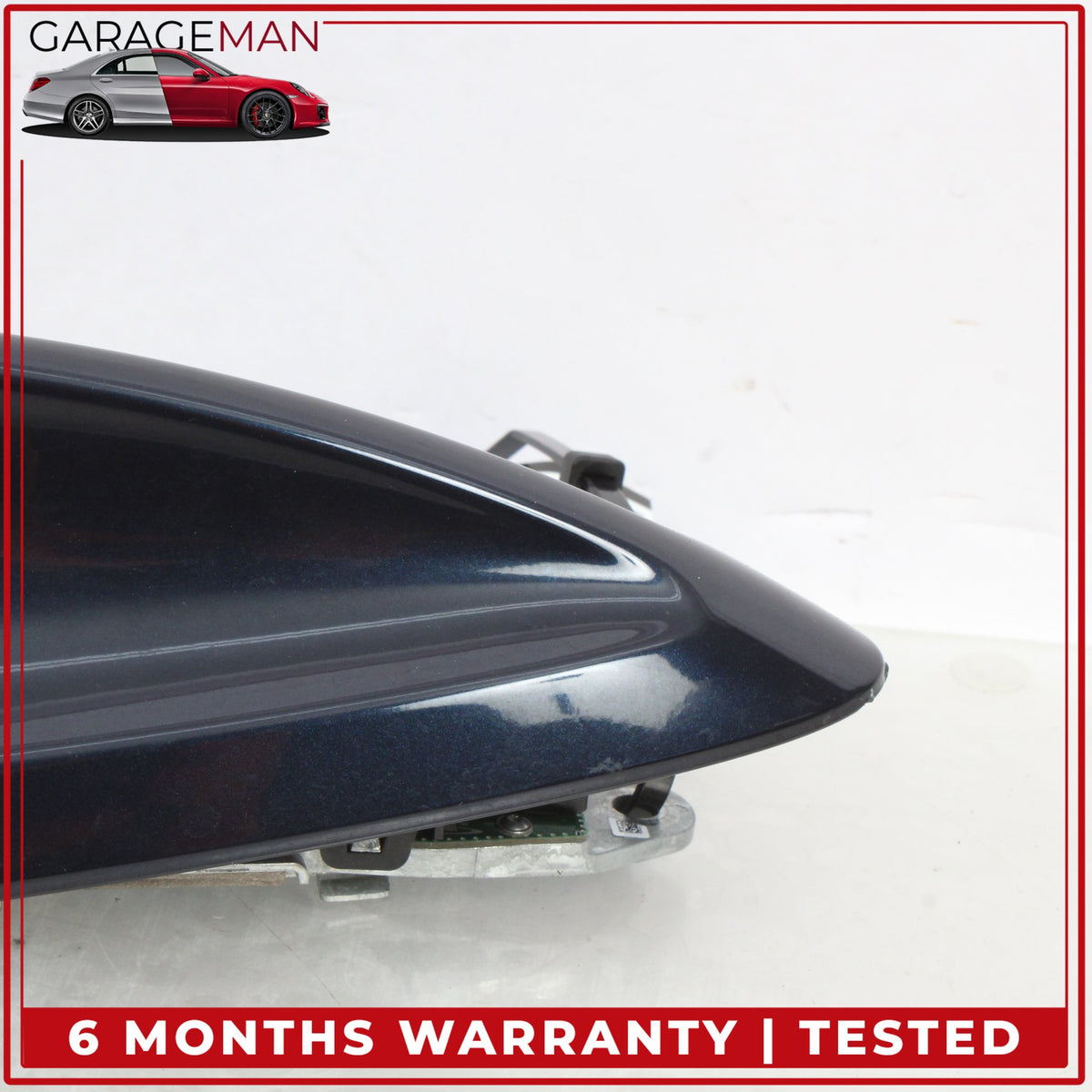 2017-2023 BMW 530e G30 Roof Shark Fin Antenna Module w/ Cover Blue Metallic OEM