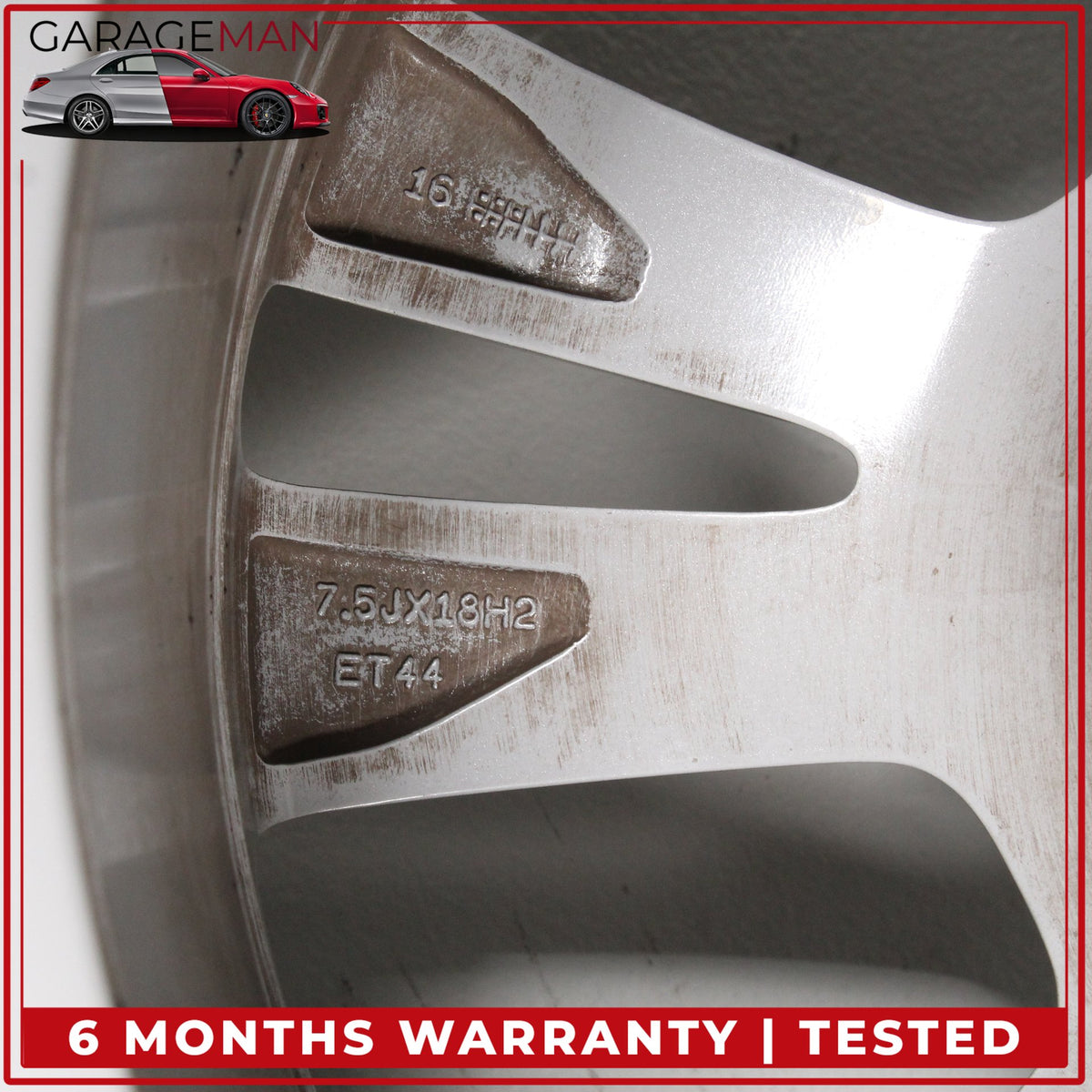 2015-2023 Mercedes W205 C300 Front or Rear Wheel Rim w/ Pirelli Tire 7.5JX18 OEM