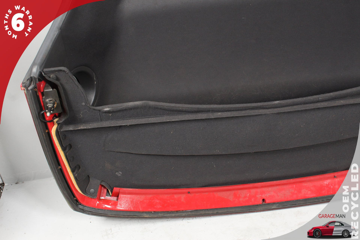 2002-2005 Ford Thunderbird Hard Top Roof w/ Portholes Red 4W6Z7650026AAD OEM