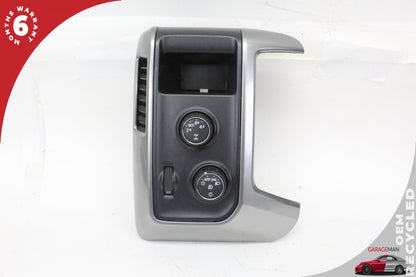 2014-2019 Chevrolet Silverado 1500 Headlight Control Switch w/ Trim 23136575 OEM