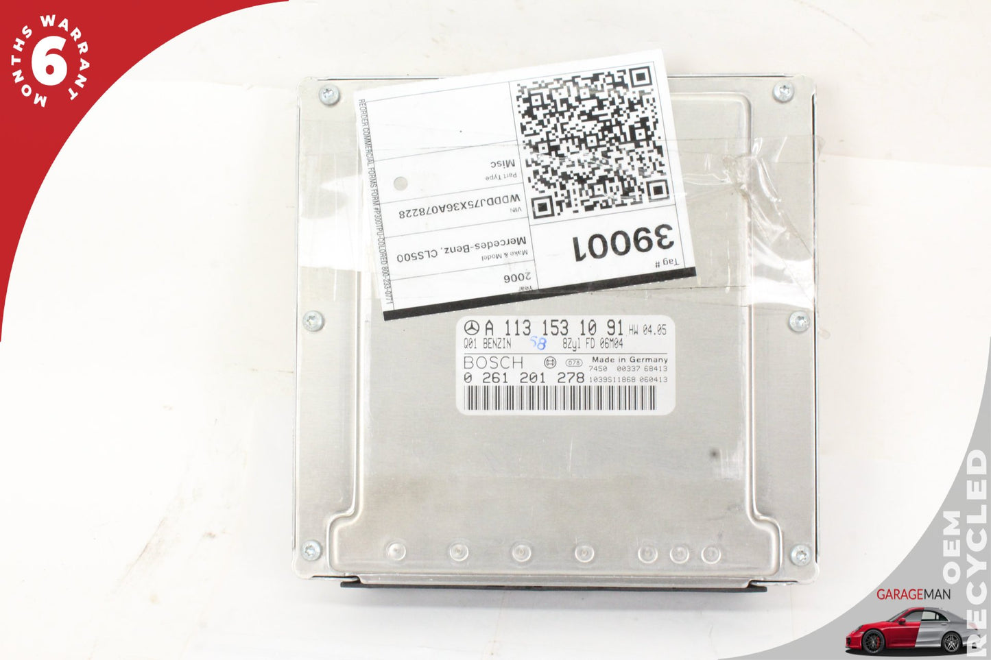 03-06 Mercedes-Benz CLS500 W219 ECU Engine Control Module 1131533079 OEM