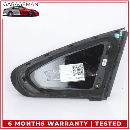 2015-2017 BMW 428i xDrive Gran Coupe Rear Left Side Quarter Window Glass OEM