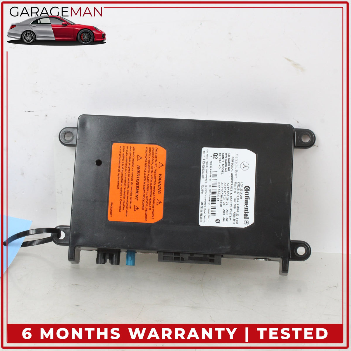 2014-2017 Mercedes W242 B Electric Drive Voice Communication Control Module OEM