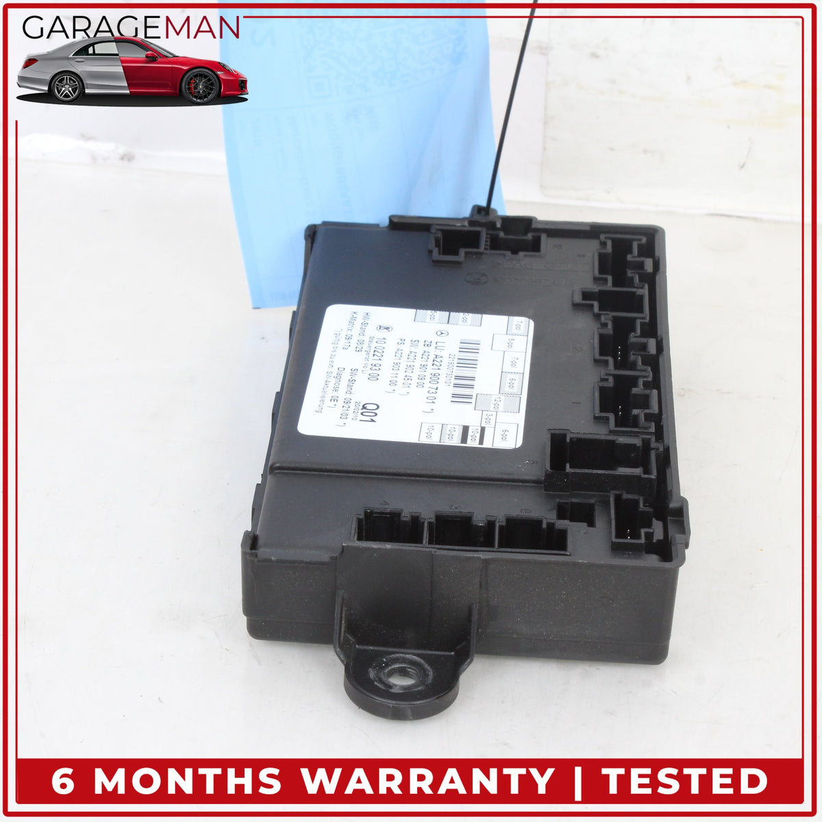 2007-2013 Mercedes W221 S550 Front Left Side Door Control Module 2219007301 OEM