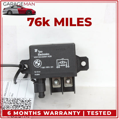 2012-2018 BMW 650i F13 Cooling Fan Relay Control Module 7661503 OEM