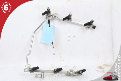 2005-2012 Mercedes W204 C300 Fuel Injector Rail w/ Injectors 2720700995 OEM