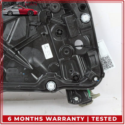 2019-2025 BMW M340i G20 Front Left Window Regulator w/ Carrier and Speaker 7497103 OEM