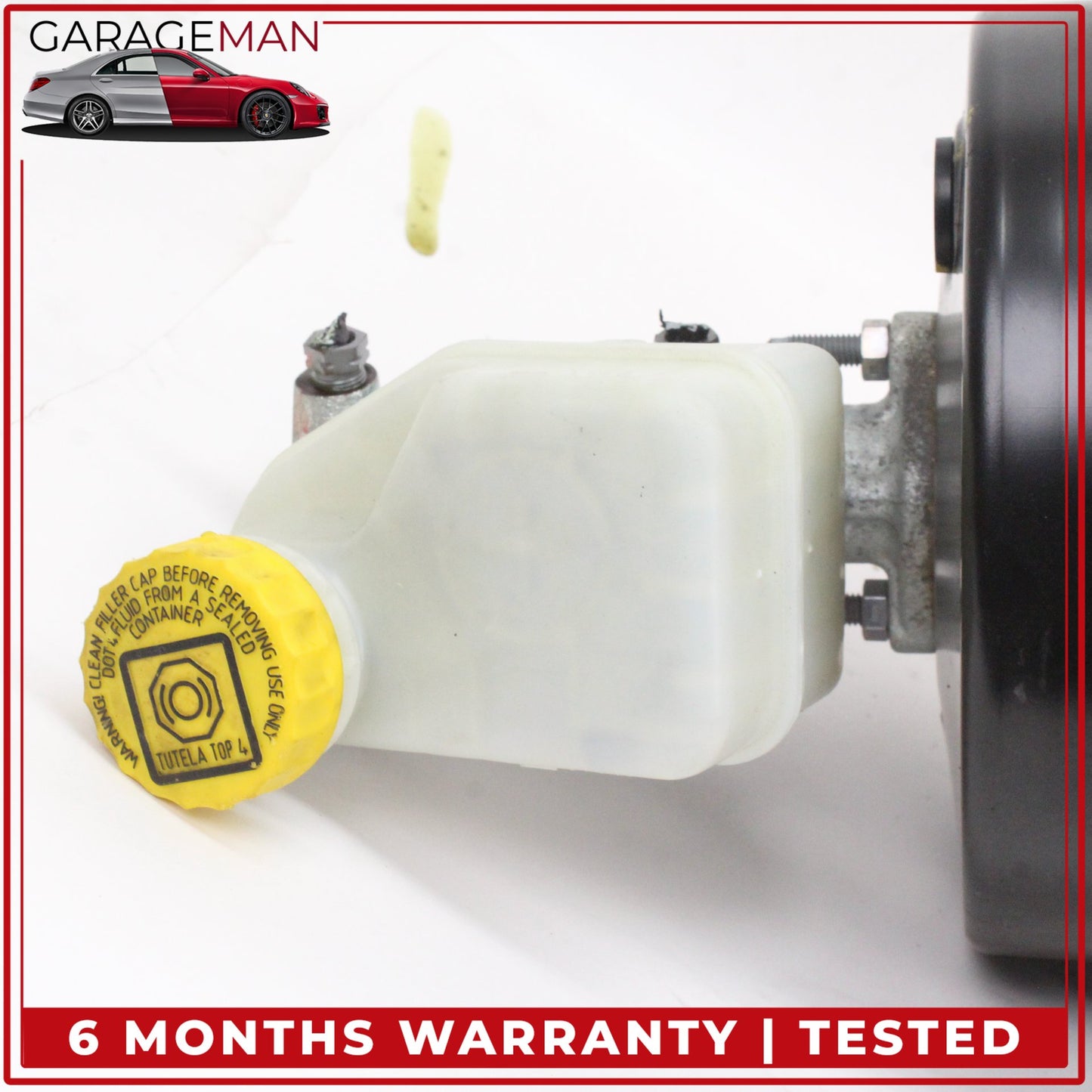 2008-2019 Maserati GranTurismo Brake Booster Master Cylinder w/ Reservoir OEM