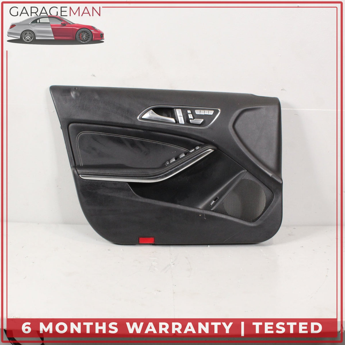 2015-2020 Mercedes X156 GLA250 Front Left Door Trim Panel w/ Control Switch OEM