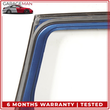 2018-2024 BMW X3 G01 Rear Left Driver Side Door Shell Blue Metallic OEM
