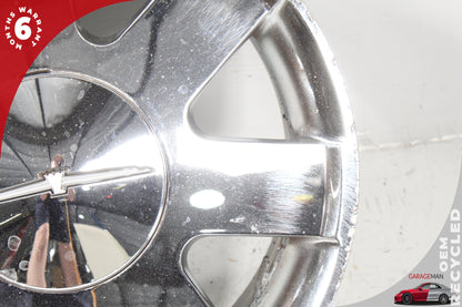 2002-2005 Ford Thunderbird Wheel Rim 7.5JX17 ET60 w/ Wheel Center Cap 1W631007CB