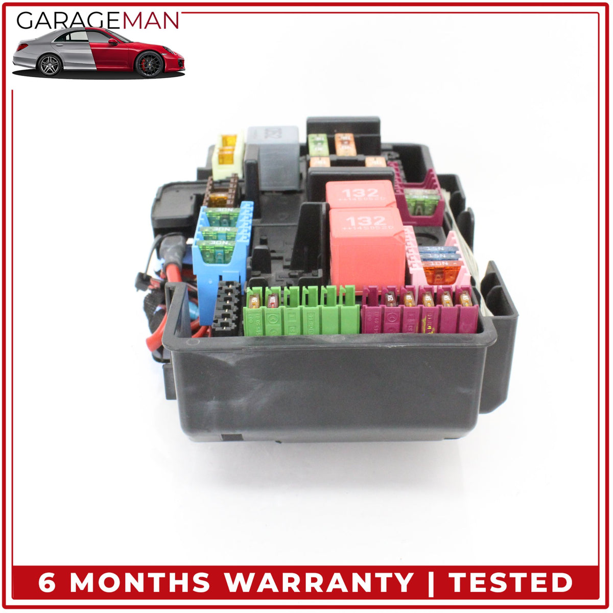 2015-2020 Mercedes W205 C300 Rear Trunk Relay Junction Fuse Box 2059068501 OEM