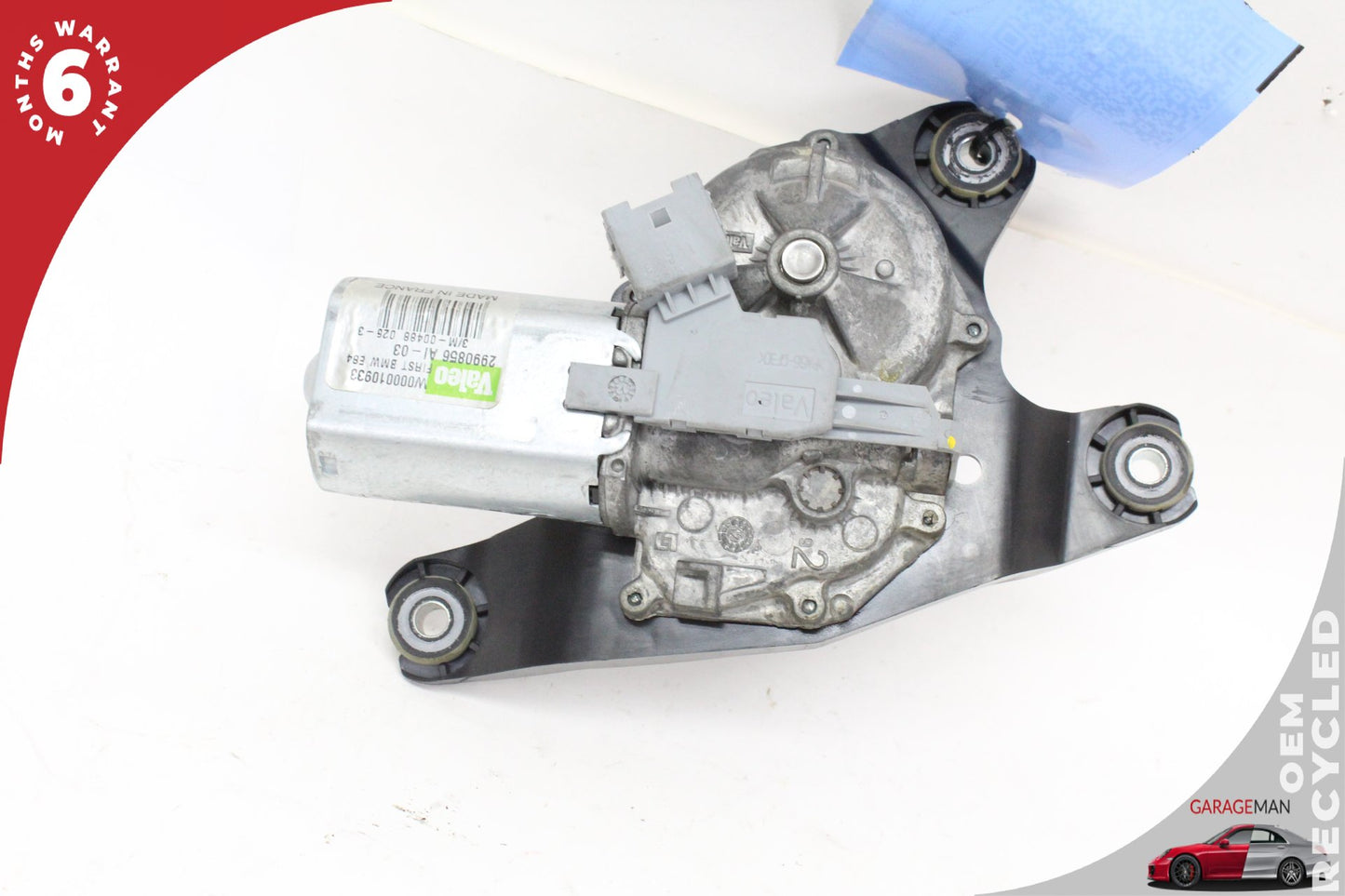 2013-2015 BMW X1 E84 Rear Glass Windshield Wiper Motor Valeo 67632990856 OEM