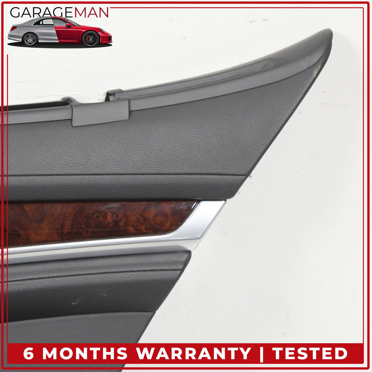 2010-2016 Porsche Panamera 970 Rear Right Side Interior Door Trim Panel OEM