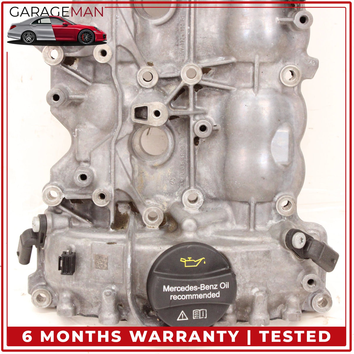 2015-2023 Mercedes W212 E400 ML400 M276 Right Side Cylinder Head Valve Cover OEM
