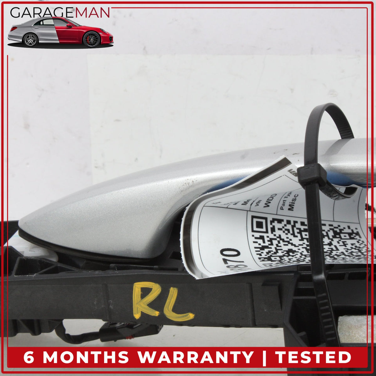 2014-2017 Mercedes W242 B Electric Drive Rear Left Side Exterior Door Handle OEM