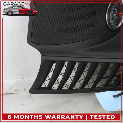 2011-2018 Porsche Cayenne 958 Front Center Dashboard Speaker Trim w/ Clock OEM