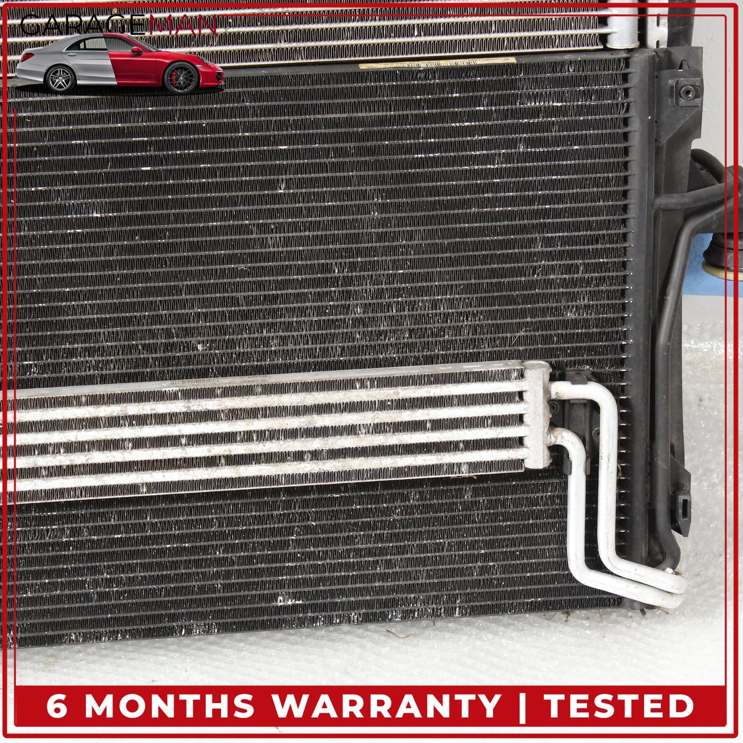 2007-2015 Audi Q7 SUV Engine Cooling Radiator AC A/C Condenser 7L6121253B OEM