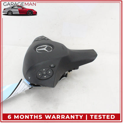 2008-2012 Mercedes W204 C300 GLK350 Driver Steering Wheel Airbag Black OEM