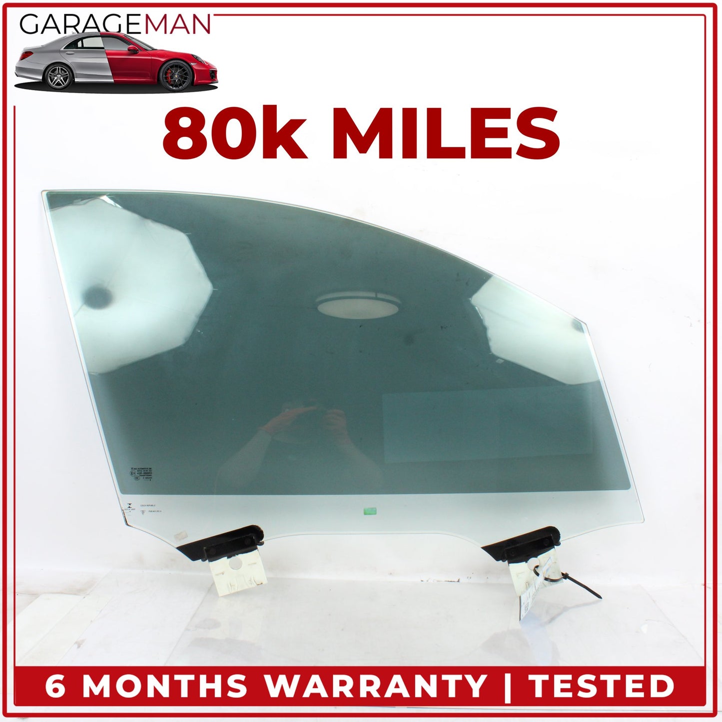 2015-2024 Porsche Macan 95B Front Right Passenger Side Door Window Glass OEM