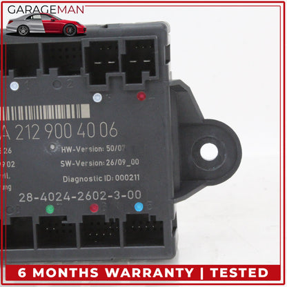 2008-2014 Mercedes W204 C300 Rear Right Side Door Control Module 2129004006 OEM