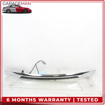 2012-2015 Jaguar XF X250 Rear Trunk Lid Molding Panel Trim Chrome w/ Camera OEM