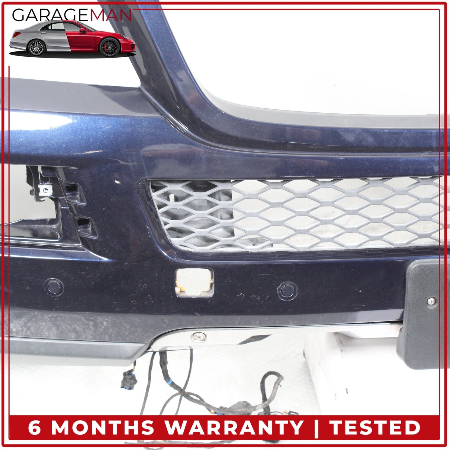 2007-2009 Mercedes-Benz GL550 X164 Front Bumper Cover Assembly 1648851725