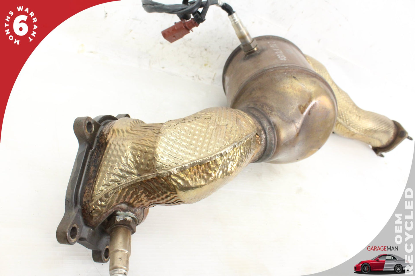 2013-2018 Audi A8 4.0L V8 Sedan Left Exhaust Downpipe 4G0131703AJ