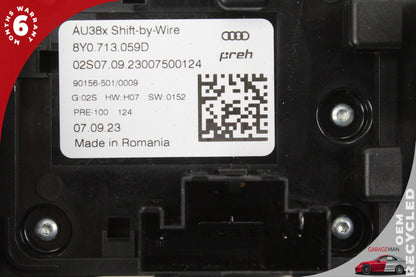2022-2024 Audi A3 S3 Automatic Gear Selector Switch Assembly 8Y0713059E OEM