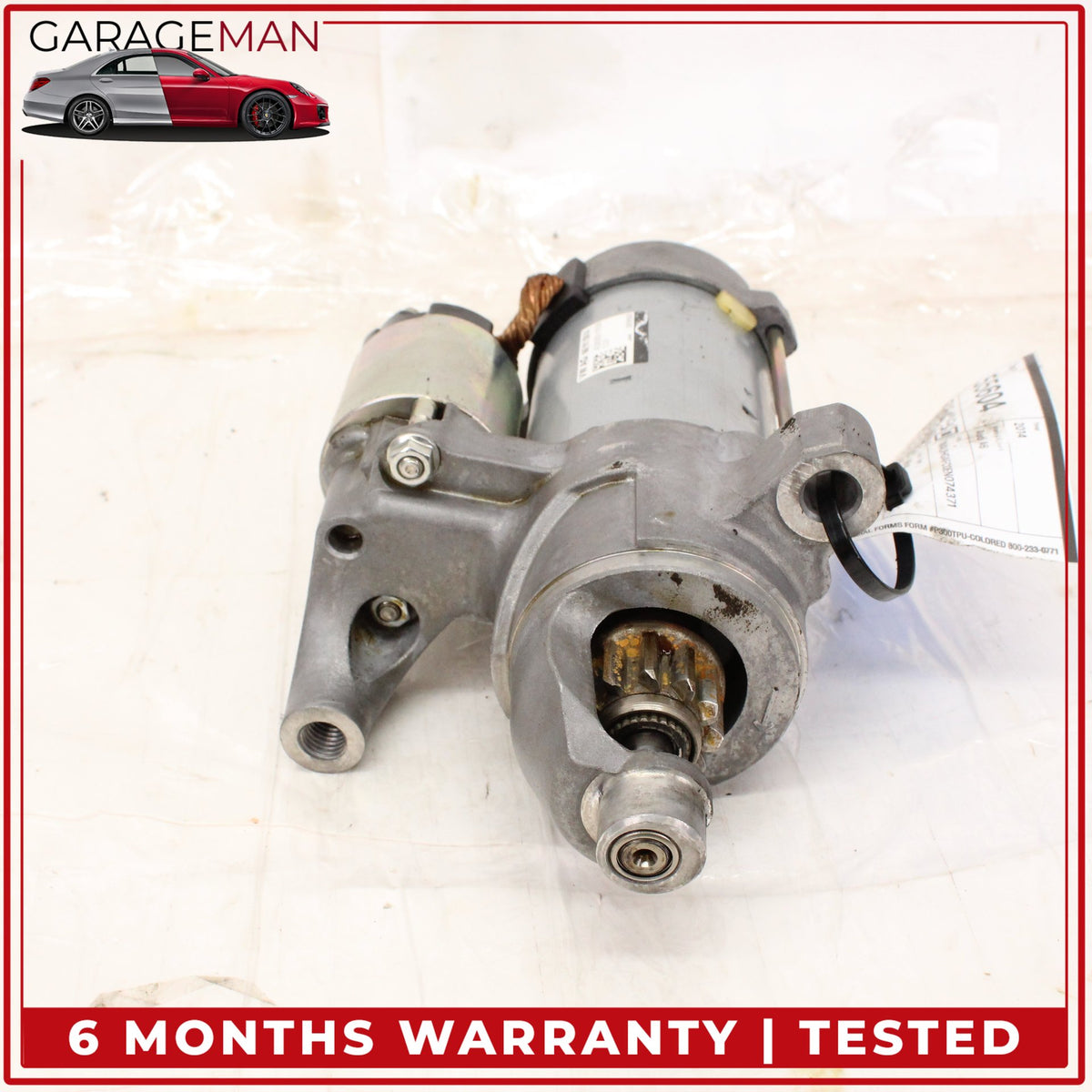 2012-2018 Audi A6 A7 Sedan Engine Starter Motor 12V Denso 06E911024A OEM