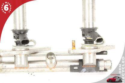 2012-2018 Mercedes X166 GL450 Fuel Injector Rail w/ Injectors Left Side OEM