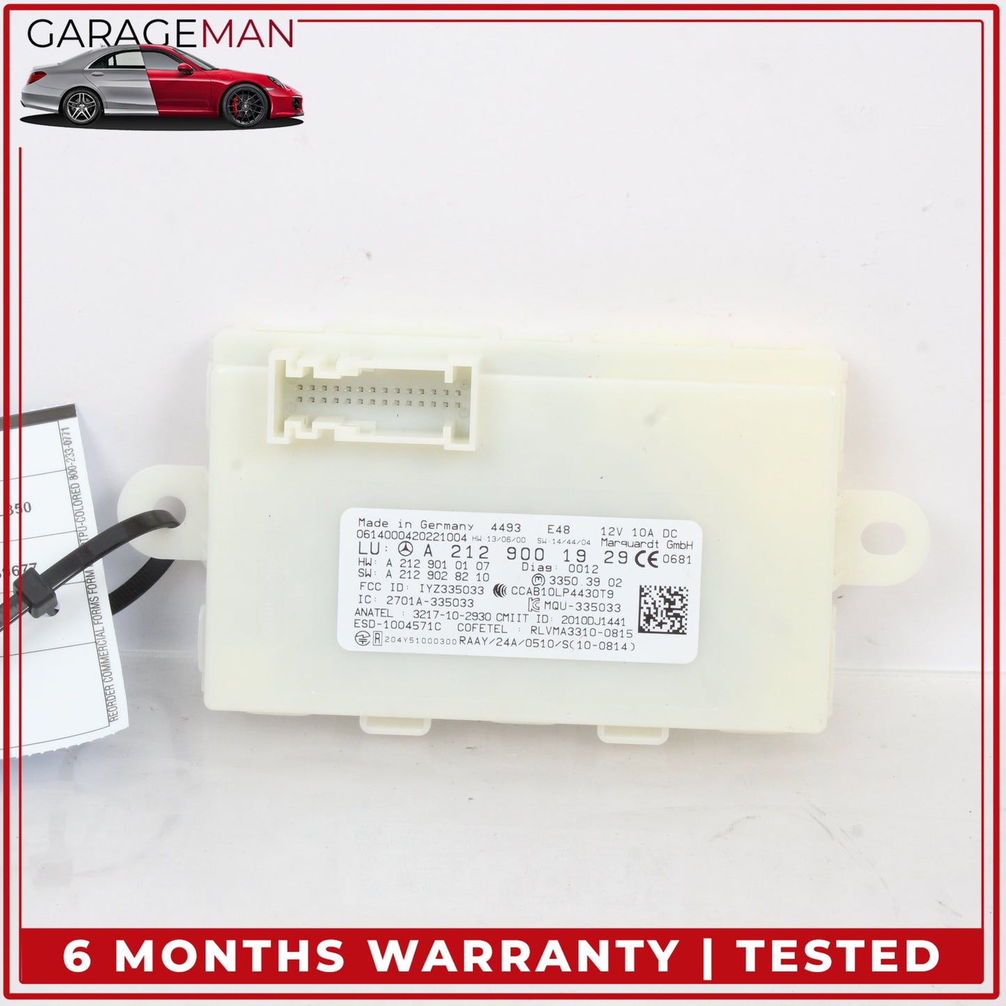 2012-2020 Mercedes W166 ML350 GL450 GLS550 Keyless Go Entry Control Module OEM