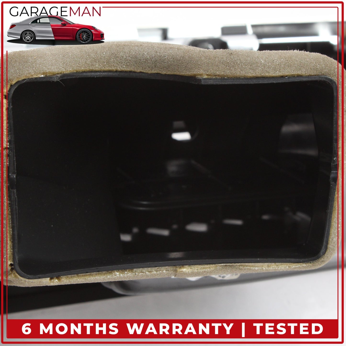 2012-2019 BMW 650i Front Dash Center AC Air Vent Trim w/ Engine Start Button OEM