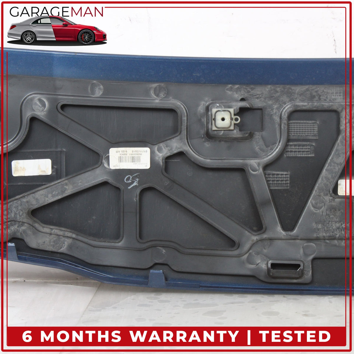 2018-2024 BMW X3 G01 SUV Rear Upper Tailgate Trunk Lid Spoiler Blue Metallic OEM